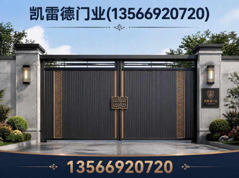 金东区铸铝门展示图